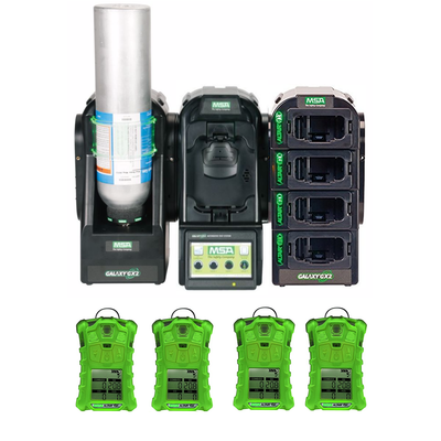 MSA ALTAIR 4XR Calibration Start Up Kit With Galaxy GX2 Station