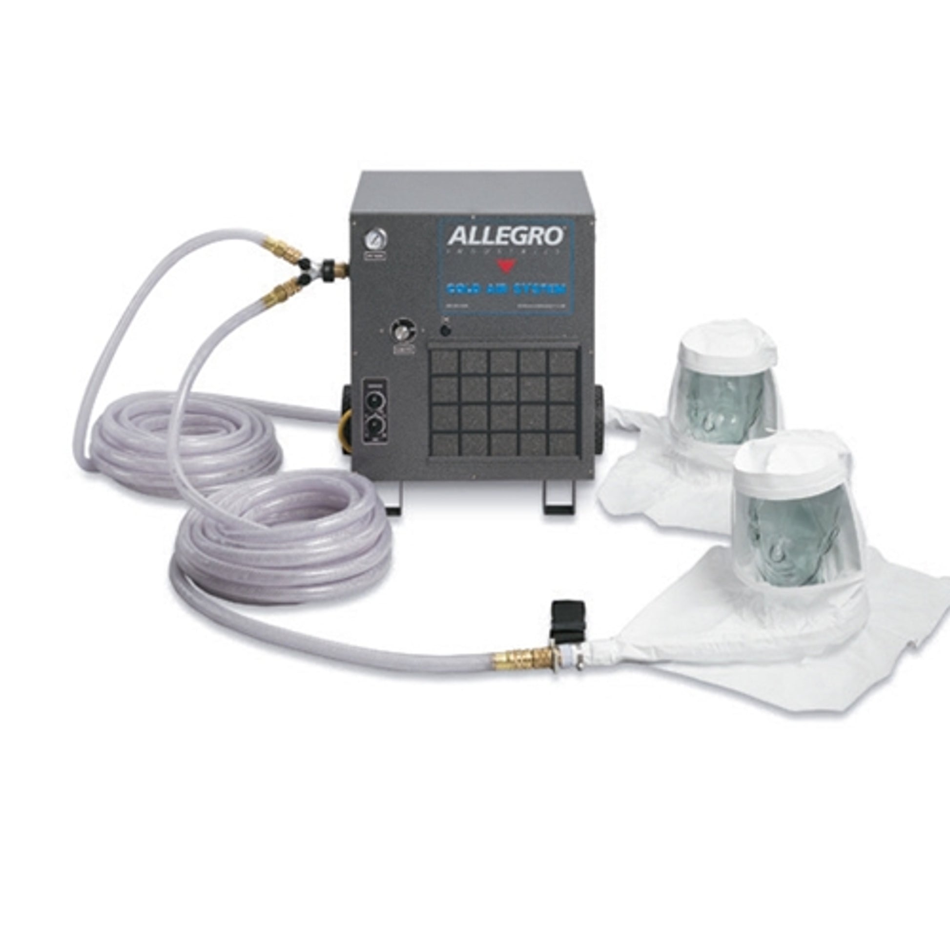 Allegro Single Bib Tyvek Hood Cold Supplied Air System - 9221-01CA / 9221-02CA