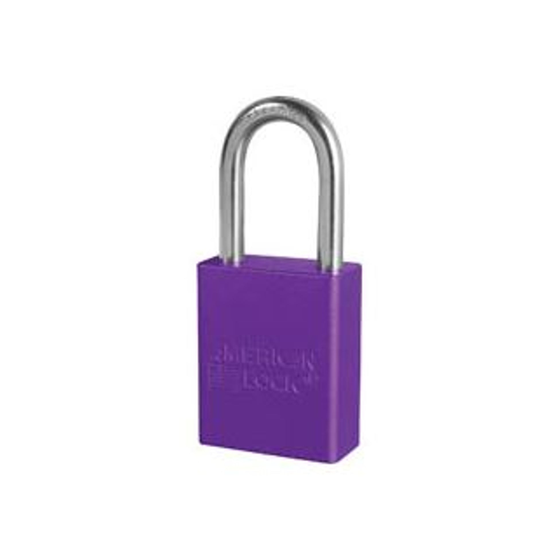 AMERICAN LOCK MODEL NO A1106 ANODIZED ALUMINUM SAFETY - AMERICAN LOCK MODEL NO A1106 ANODIZED ALUMINUM SAFETY, 1.5”, Anodized Aluminum