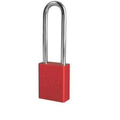 AMERICAN LOCK MODEL NO A1107 ANODIZED ALUMINUM SAFETY PADLOCK - AMERICAN LOCK MODEL NO A1107 ANODIZED ALUMINUM SAFETY PADLOCK, 3”, Anodized Aluminum