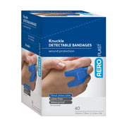 AERO AEROPLAST Detectable Knuckle Bandages 40/box - AD1003US
