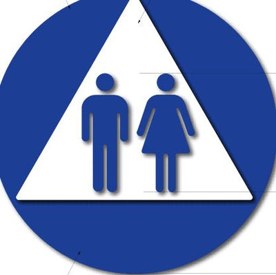 ADA UNISEX RESTROOM NO HANDICAP PICTO