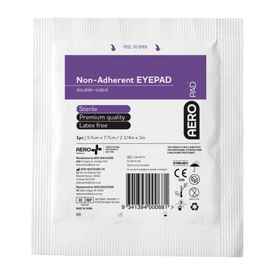 AERO AEROPAD Eye Pads 2in x 3in 50/Box - AEP1S