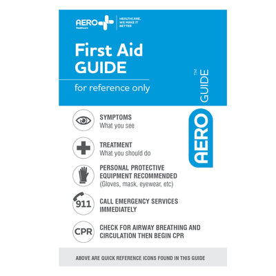 AERO AEROGUIDE First Aid Guide - AGG001