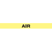 AIR - PIPE MARKER - AIR - PIPE MARKER, 3X24, Adhesive Vinyl