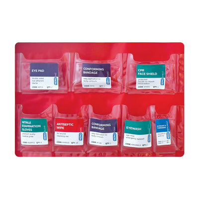 AERO SUREFILL First Aid Cabinet Door Pocket 2 Shelf Empty - AK002