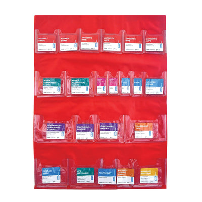 AERO SUREFILL First Aid Cabinet Door Pocket 4 Shelf Empty - AK004