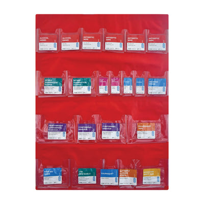 AERO SUREFILL First Aid Cabinet Door Pocket 5 Shelf Empty - AK005