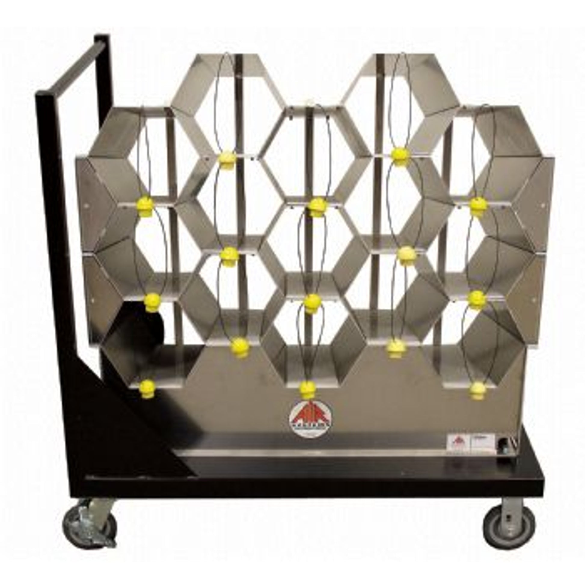 Air Systems 15 Cylinder SCBA Rack Aluminum 36"H Mounted On 30" X 42" Cart AK40-15CRT