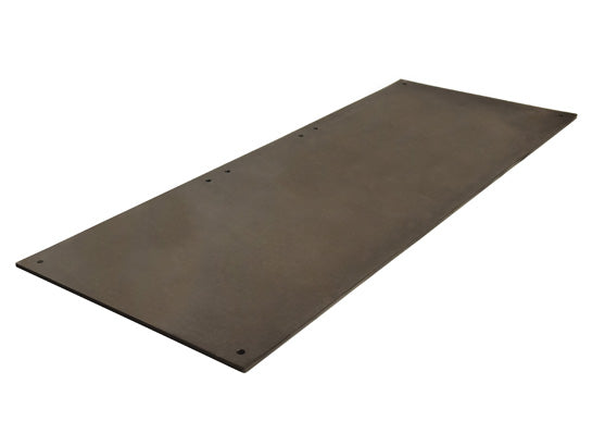 Ground Protection - AlturnaMat - 3' X 8' - One Side Smooth - Black - 120 Ton Load - AM38S1