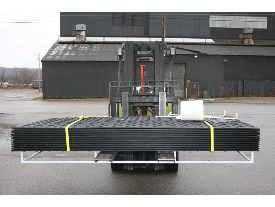 Ground Protection - AlturnaMat - Mat-Pak - (12) 4' X 8' Mats - Black - W/ Accessories 120 Ton Load - AMCP4
