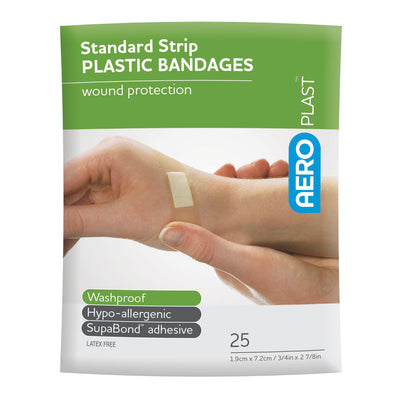 AERO AEROPLAST Plastic Standard Strip 7/8in x 3in pack/25 - AP10125