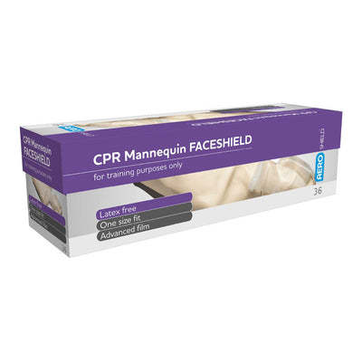 AERO AEROSHIELD CPR Manikin Face Shield, Roll of 36 - ASM01