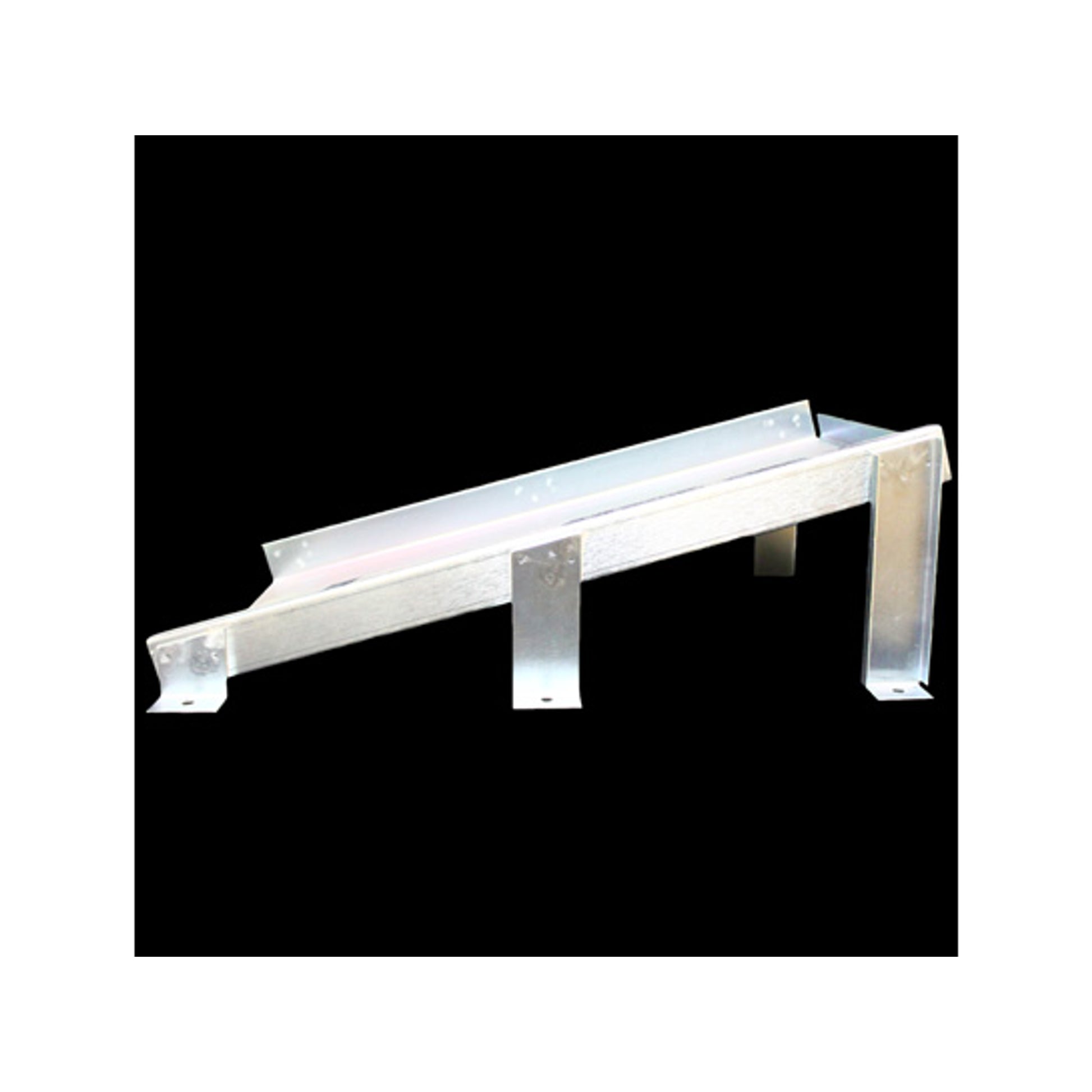Wheel Chock Horizontal Mounting Bracket For Use With Heavy Duty At3512 Series (15.5"X8.5"X8.25") - AT2512HM