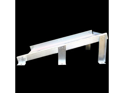 Wheel Chock Horizontal Mounting Bracket For Use With Heavy Duty At3514 Series (21"X11.25"X12.25") - AT2514HM