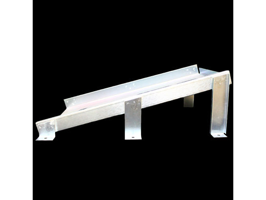 Wheel Chock Horizontal Mounting Bracket For Use With Heavy Duty At3514 Series (21"X11.25"X12.25") - AT2514HM
