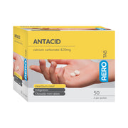 AERO AEROTAB Antacid Tablets 50/box - ATAN50