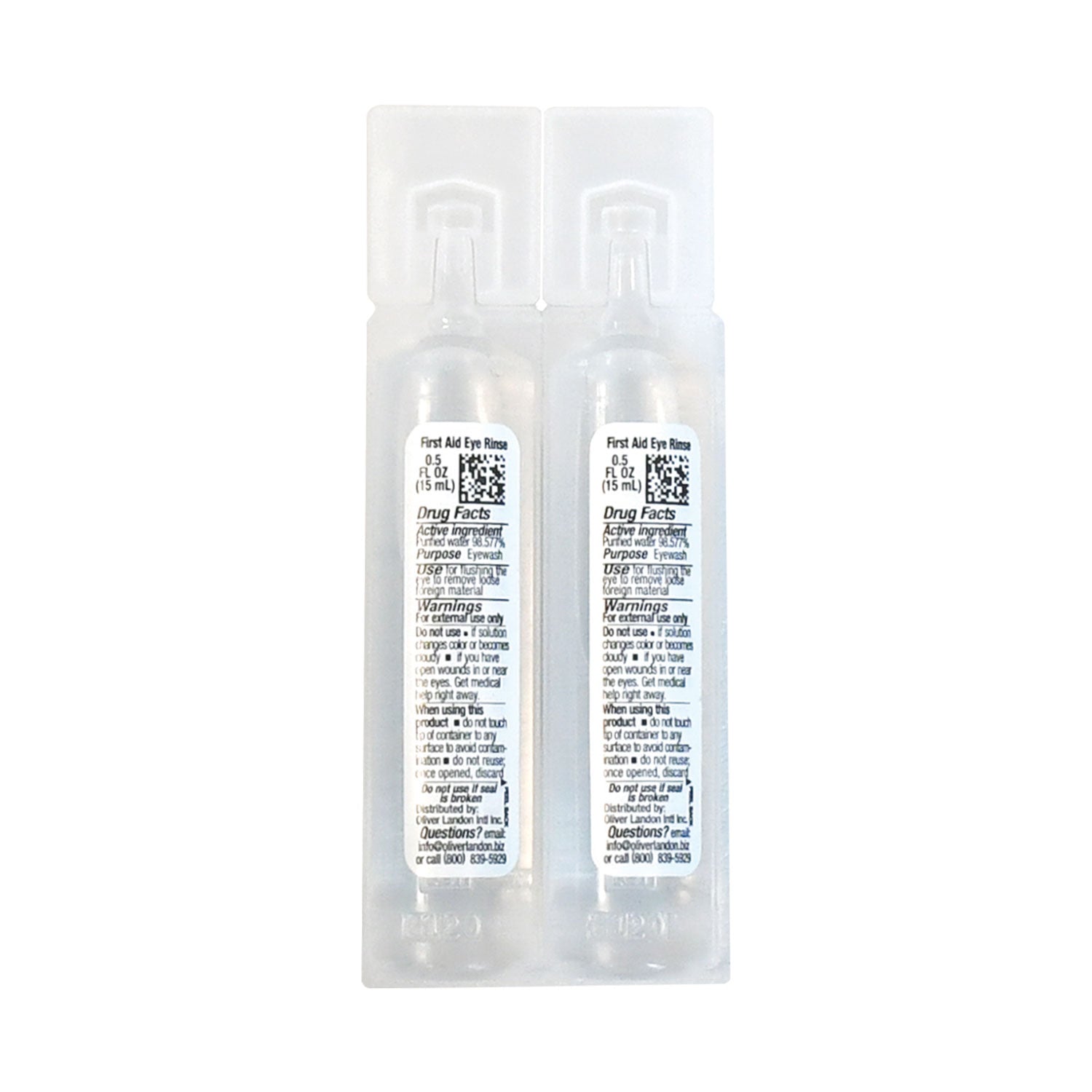 AERO AEROWASH Eyewash 1/2oz - AW1000US