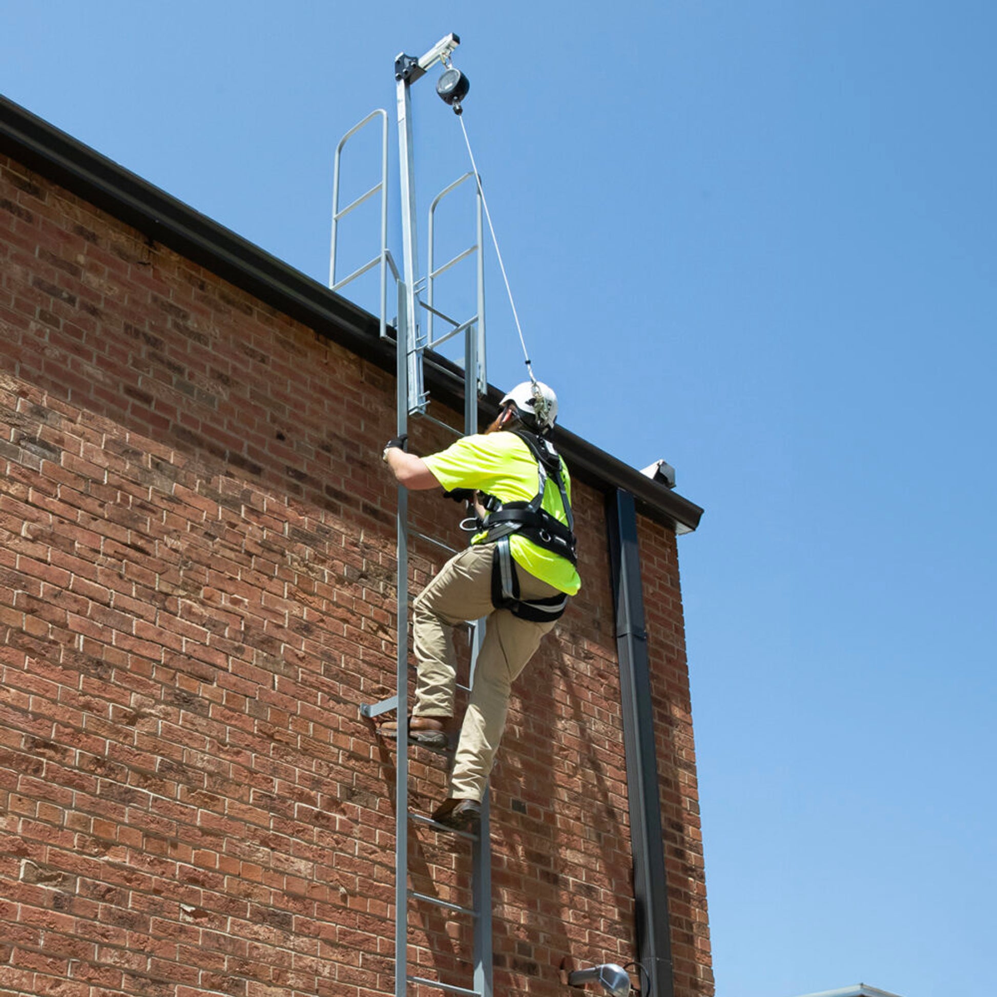 Safewaze 6' Adjustable SRL Ladder Anchor System - 022-12147