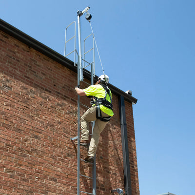 Safewaze 6' Adjustable SRL Ladder Anchor System - 022-12147