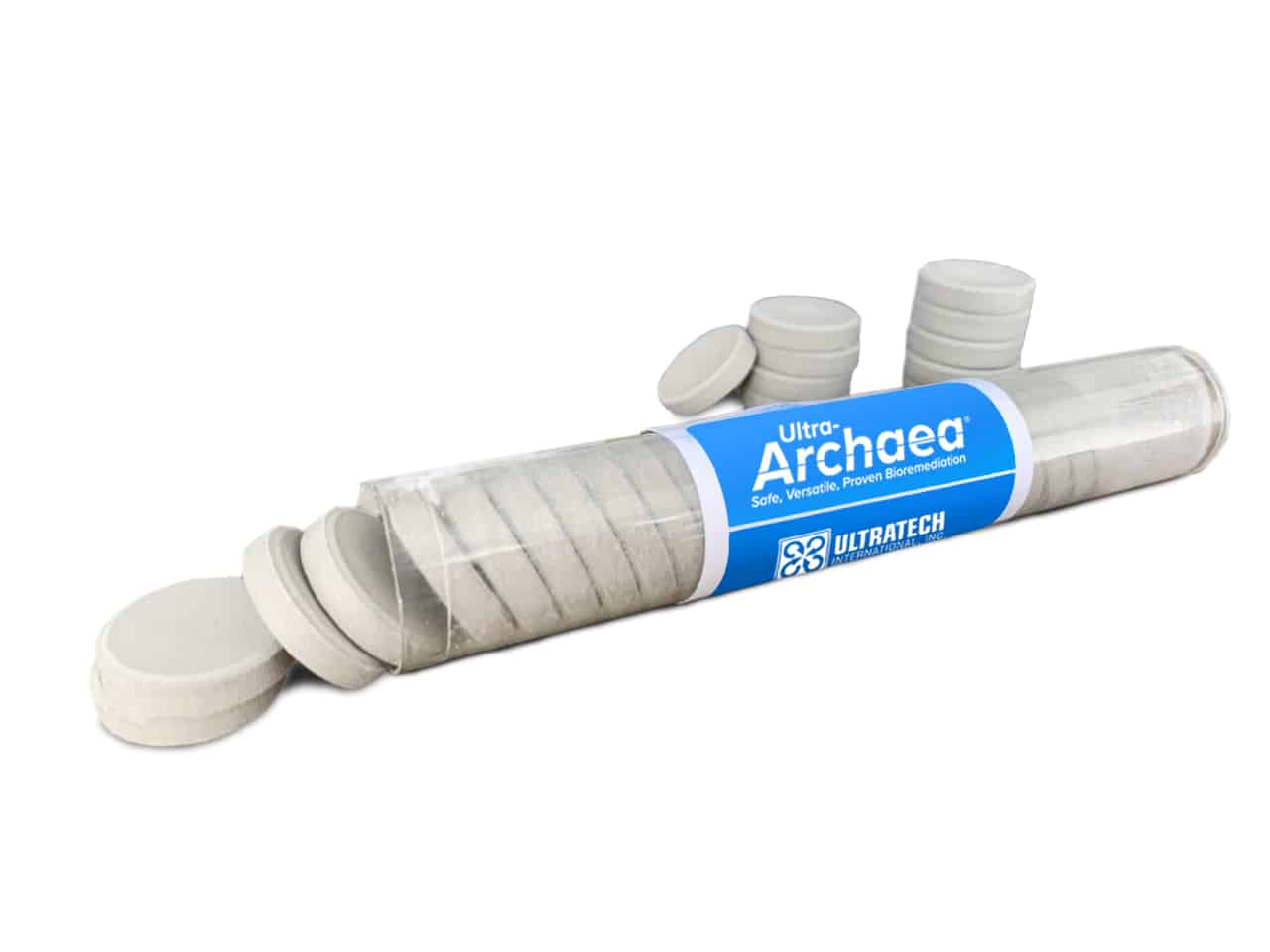 UltraTech International Archaea Tablets 20-Billion Clay (24) Per Tube (12) Per Box  - 5252