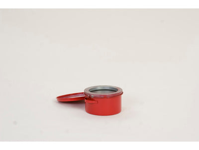 Justrite Bench Can - 1 Quart - Dasher screen - Red - B601