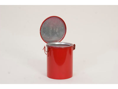 Justrite Bench Can - 8 Quart - Dasher screen - Red - B608