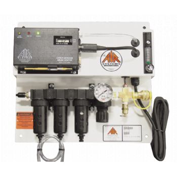 Air Systems Panel Mounted 15 CFM Grade D Air Filtration Carbon Monoxide 1 Outlet BB15-COPM
