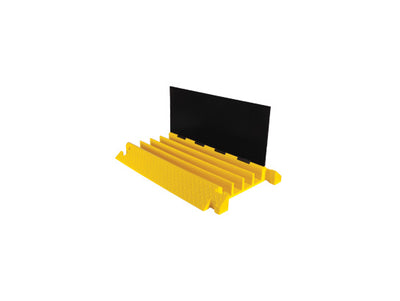 Cable Protector - Bumble Bee - 4-Ch - 3" - Gen Mfg - T-Conn - Black/Yellow - 40 - 400 Lb Load - BB4-300GM-B/Y