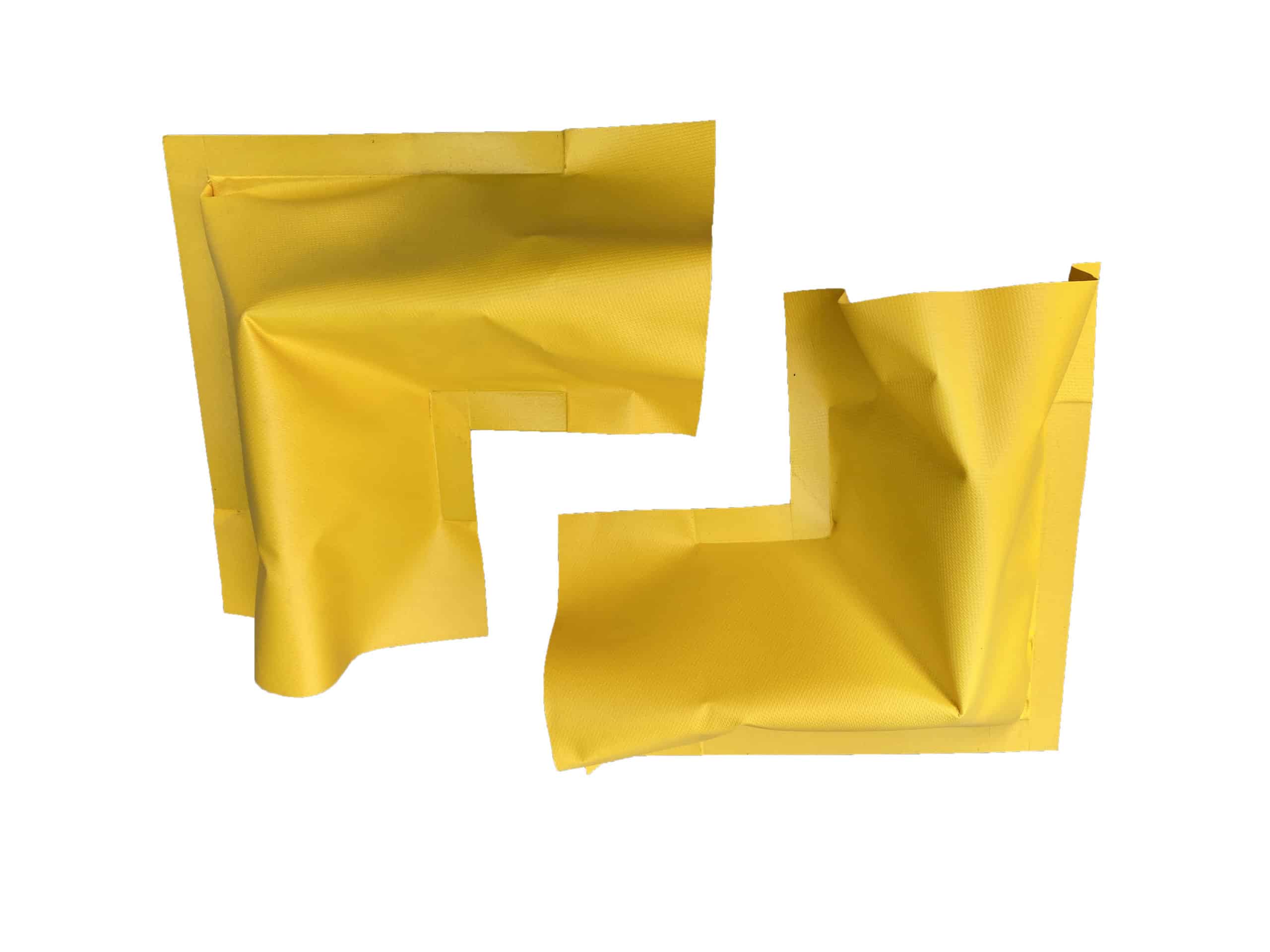 UltraTech International Berm Builder (2) Corners 4'' Yellow - 8675