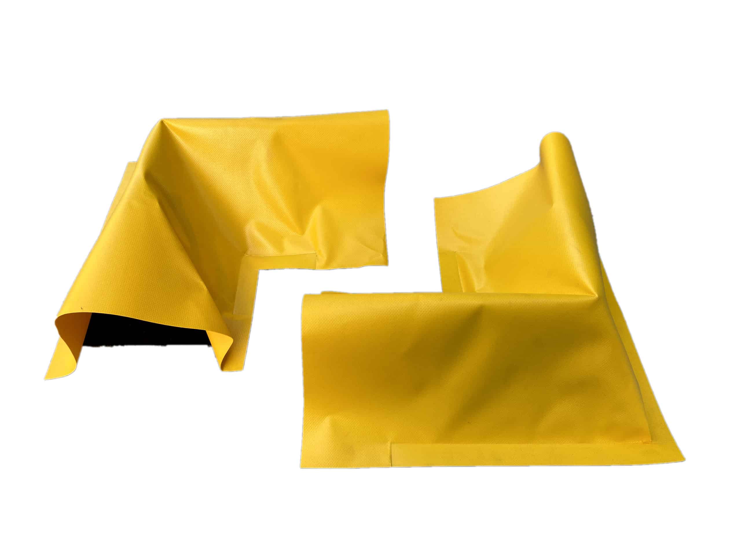 UltraTech International Berm Builder (2) Corners 6" Yellow - 8678