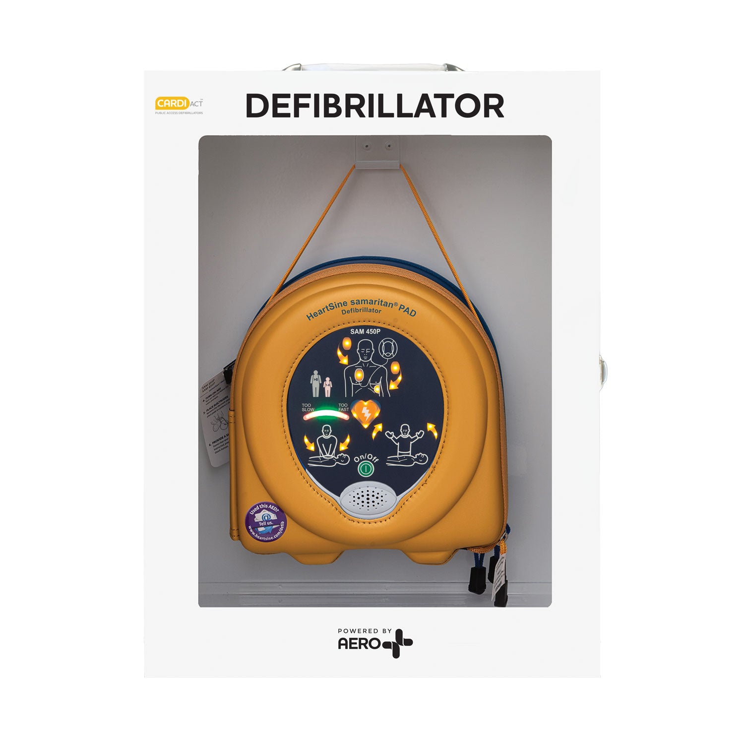 AERO CARDIACT HeartSine® PAD 450P Connect Package Standard Cabinet - CA-CPK-450P