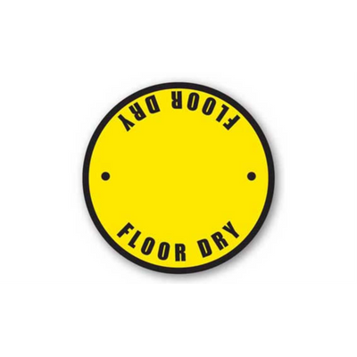 24" CIRCLE SIGNS -  Circle Sign - Floor Dry - LS-SIGN 576 #1558 -UEN
