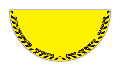 21" x 42" DOORSWING - Door Swing Sign - Full - DSV-SIGN 882 #0651 -UEN