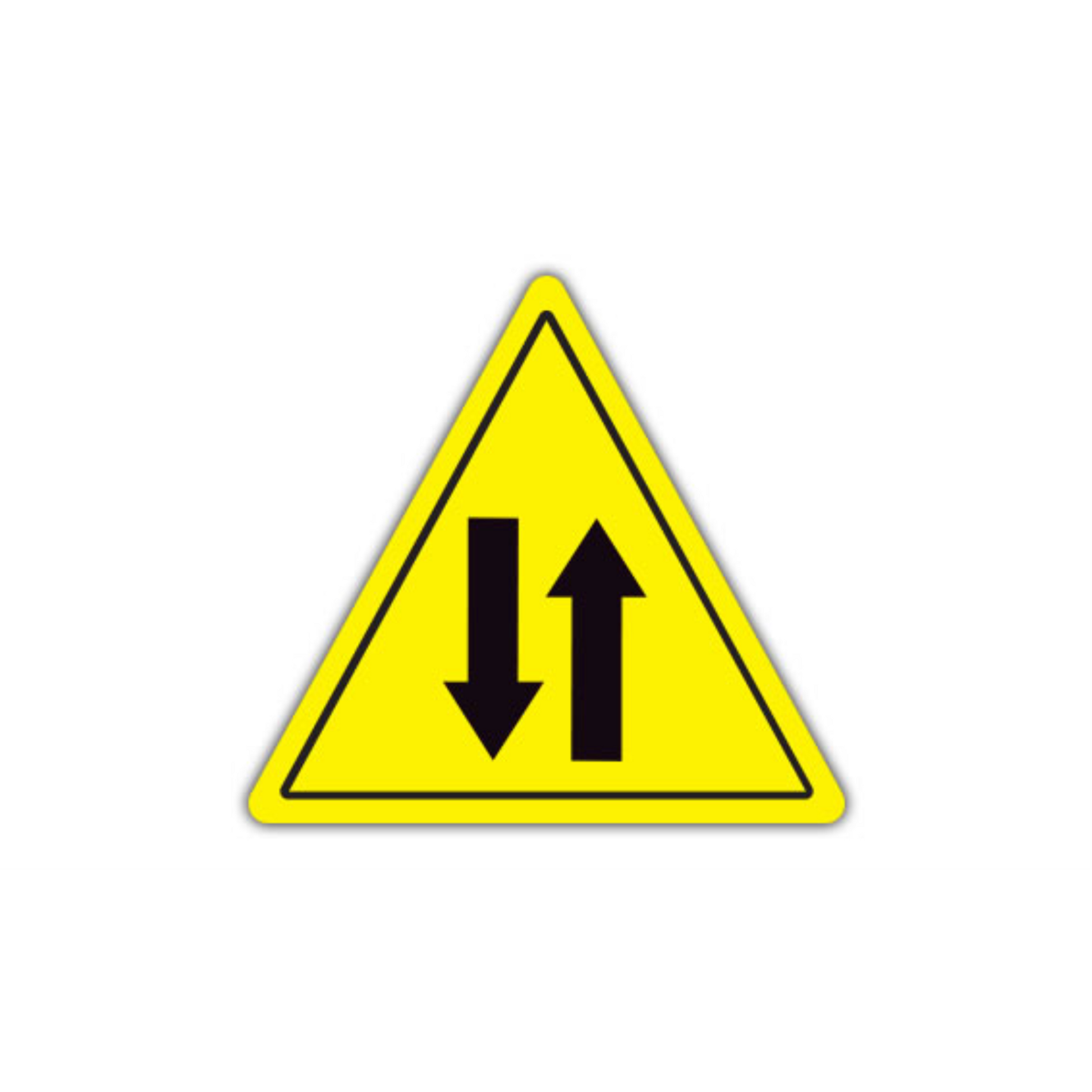 30" TRIANGLE SIGNS - Triangle Sign - Arrows - LS-SIGN 900 #0071 -UEN