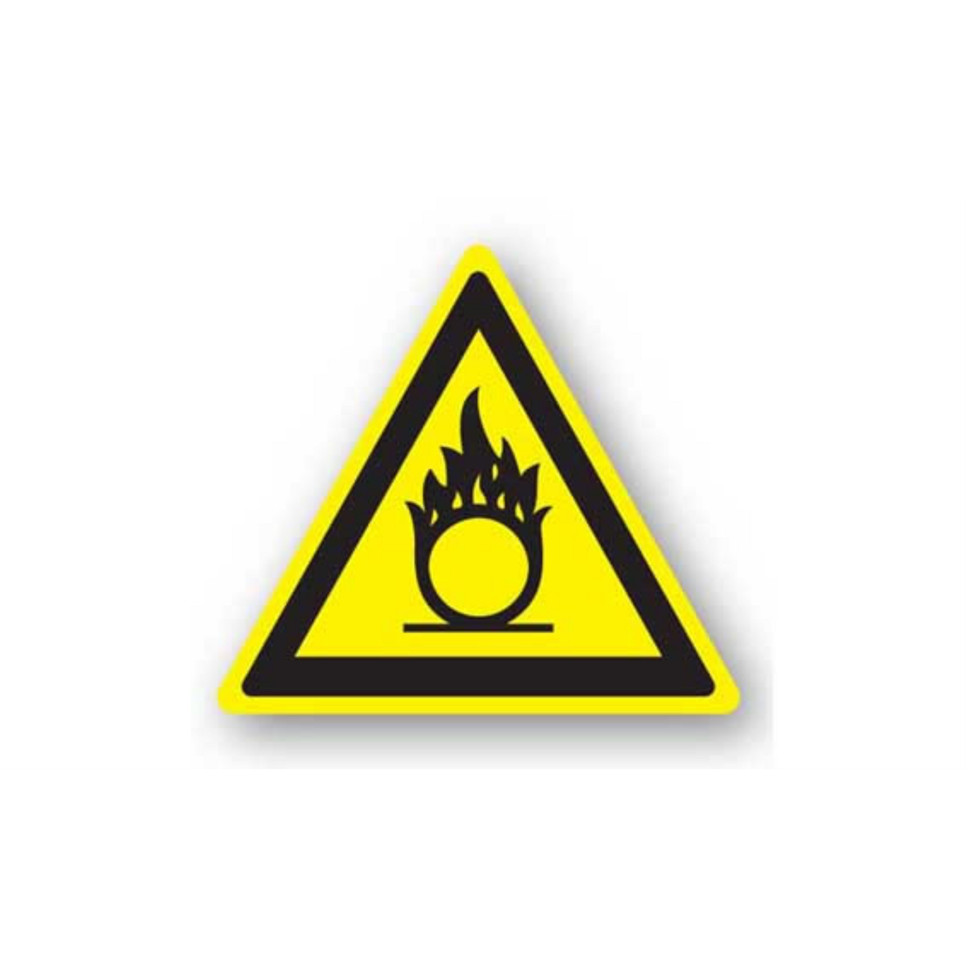 20" TRIANGLE SIGNS - Triangle Sign - Flammable - DSV-SIGN 400 #1329 -UEN