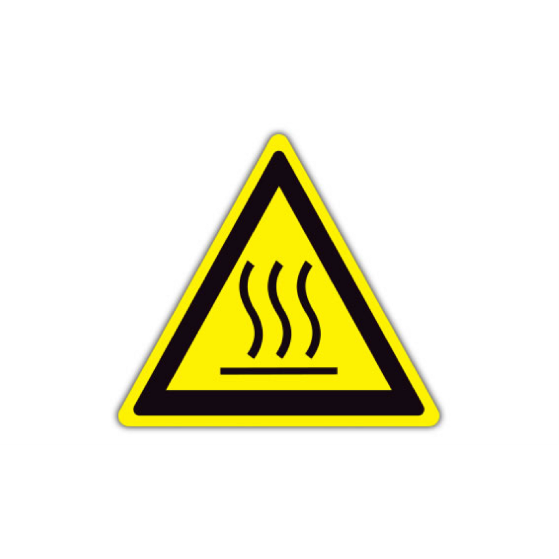 17" TRIANGLE SIGNS -  Triangle Sign - Fumes - DSV-SIGN 289 #5030 -UEN