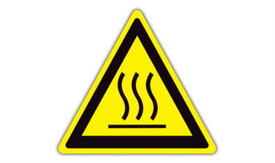 12" TRIANGLE SIGNS - Triangle Sign - Fumes - DSV-SIGN 144 #1303 -UEN