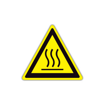 20" TRIANGLE SIGNS - Triangle Sign - Fumes - DSV-SIGN 400 #1305 -UEN