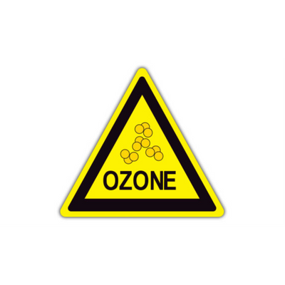16" TRIANGLE SIGNS - Triangle Sign - Ozone - LS-SIGN 256 #1334 -UEN