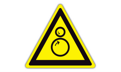 24" TRIANGLE SIGNS - Triangle Sign - Pinch Point - DSV-SIGN 576 #1300 -UEN
