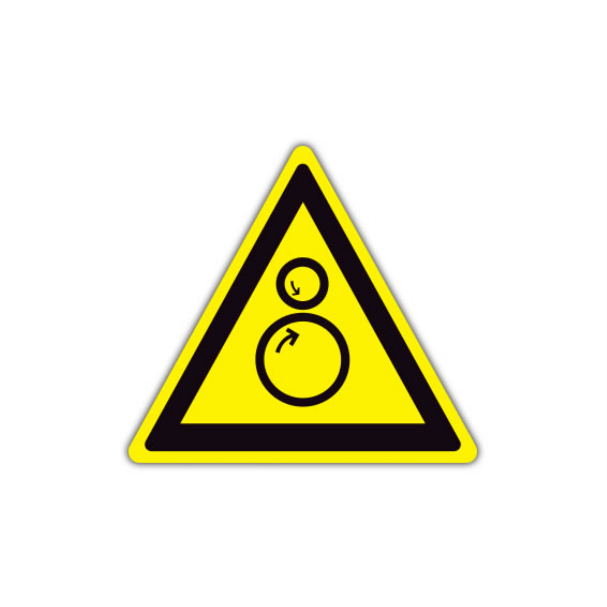 12" TRIANGLE SIGNS - Triangle Sign - Pinch Point - LS-SIGN 144 #1297 -UEN