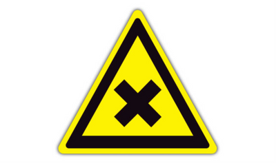 16" TRIANGLE SIGNS - Triangle Sign - X - DSV-SIGN 256 #1352 -UEN