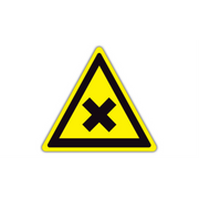 17" TRIANGLE SIGNS -  Triangle Sign - X - LS-SIGN 289 #5038 -UEN