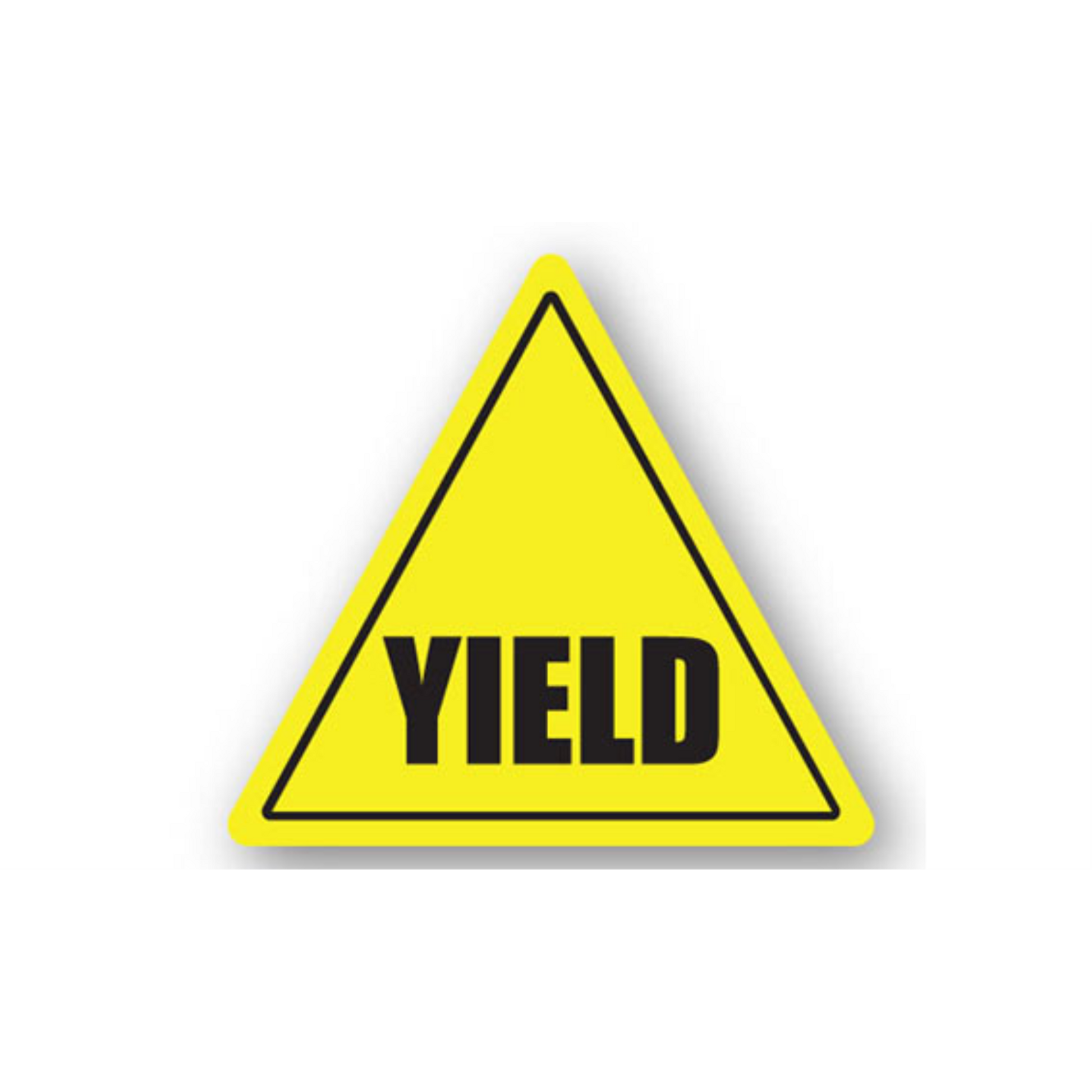 32" TRIANGLE SIGNS - Triangle Sign - Yield - DSV-SIGN 1024 #0108 -UEN