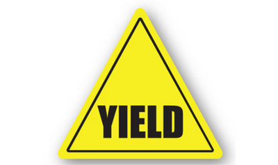 30" TRIANGLE SIGNS - Triangle Sign - Yield - DSV-SIGN 900 #0107 -UEN