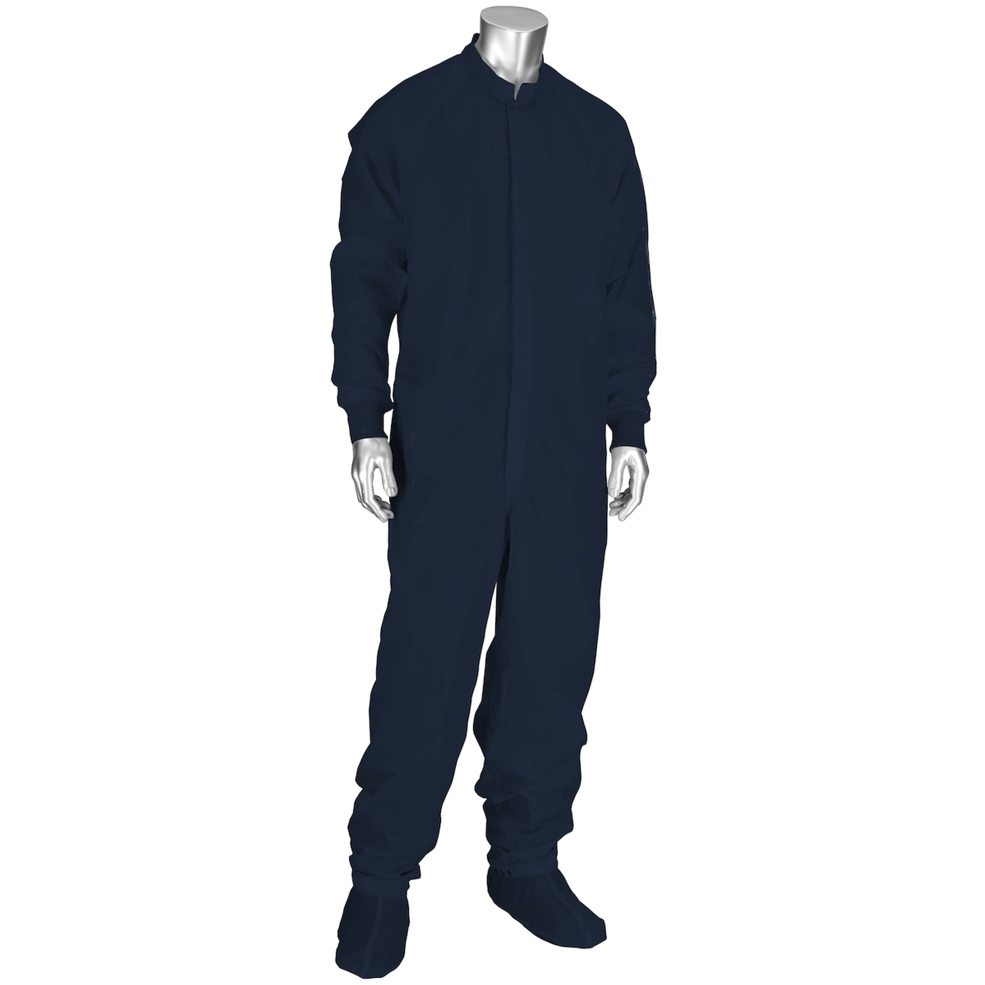 Uniform Technology Altessa Grid ISO 5 (CLASS 100) Cleanroom Coverall - Navy - 1/EA - CC1245-74NV