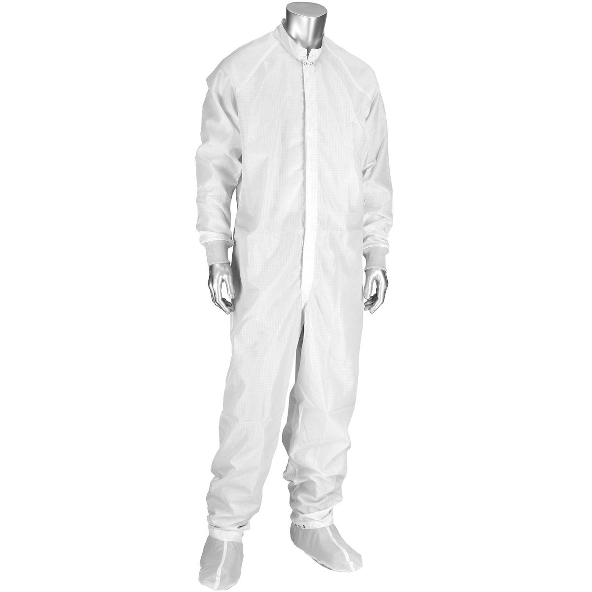 Uniform Technology Altessa Grid ISO 5 (Class 100) Cleanroom Coverall - White - 5/EA - CC1245-74-5PK