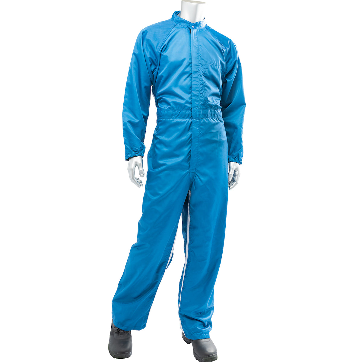 Uniform Technology Reusable Clothing Auto Grid ISO 5 (Class 100) Cleanroom Coverall - Royal - 1/EA - CCN44-62RB