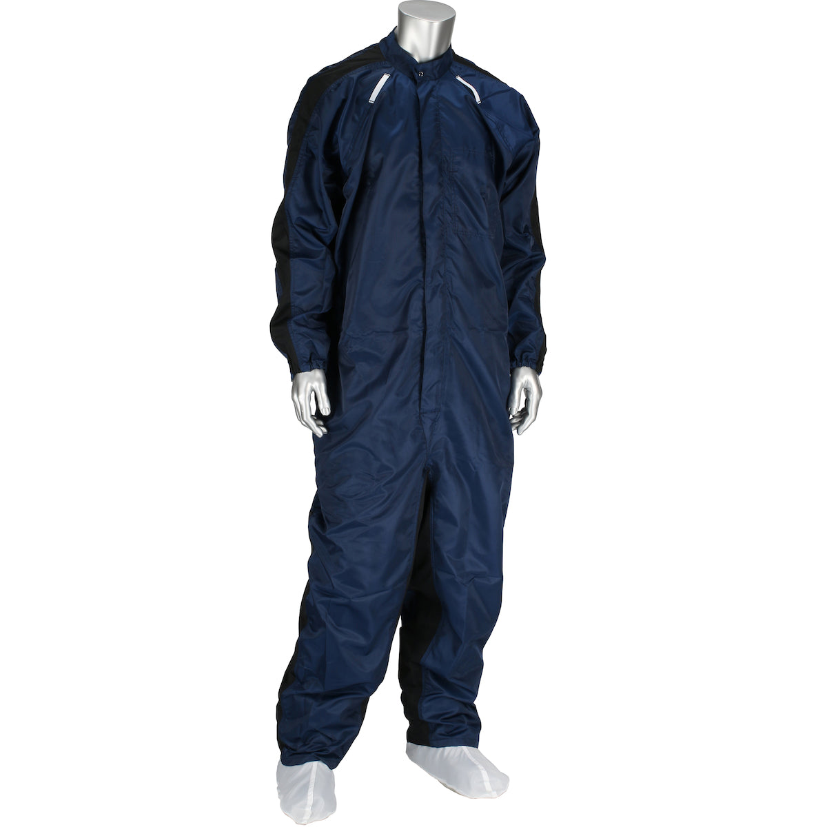 Uniform Technology Reusable Clothing Auto Grid  Paint / Powder Coating Coverall - Navy - 5/EA - CCNCHR-62NV-5PK